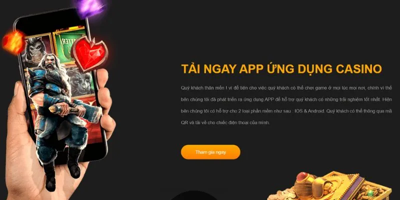 Tải app KO66 vô cùng dễ dàng cho cả Android & IOS